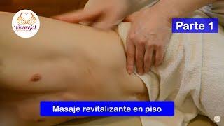 Masaje revitalizante boca arriba -Pijat Meningkatkan vitalitas remaja - Teen boy front massage