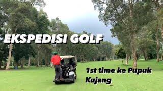 Ekspedisi Golf  Full 18 Hole Pertama kali di Pupuk Kujang Golf course Cikampek