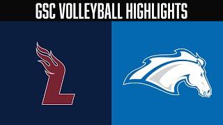 UAH at Lee  GSC Volleyball Highlights  Sept. 27 2024