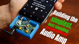 Building the simplest best sounding yet most inefficient Audio Amp  Class A Audio Amp Tutorial