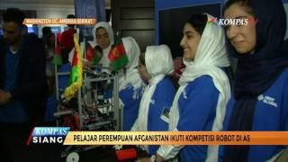 Pelajar Perempuan Afganistan Ikuti Kompetisi Robot di AS