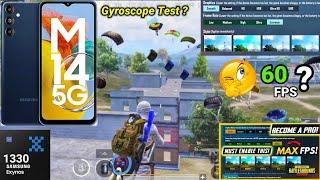 Samsung M14 5G Pubg Test  Samsung M14 5G BGMI Gaming Test  Samsung M14 5G Pubg Gyroscope Test