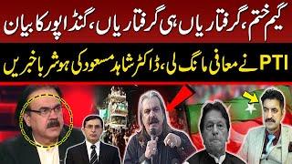 PTI Islamabad Jalsa  Ali Amin Gandapur Speech  Police in Action  Dr Shahid Masood Big Analysis