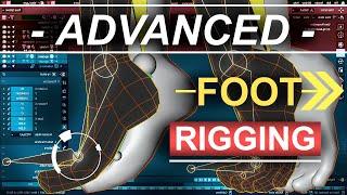 Blender 2.82  Advanced Foot Pivot IK Rig In 60 Seconds