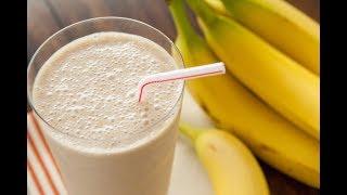 Banana Smoothie Recipes  3 Ingredients Recipe  How To Make Banana Smoothie