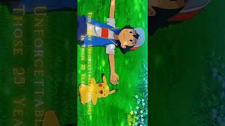 Ashs 25 Years Journey Pokemon EDITAMV#shorts