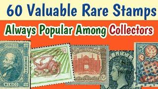 60 Rare Stamps Worth Money & Always Popular Among The Collectors  Old Stamps Values