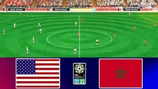 FIFA 23 - USWNT vs. MOROCCO W  July 21 2024  FIFA Womens World Cup 2023  PS5 Gameplay