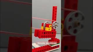 Канатная дорога из  lego #lego #legoeducation #wedo #простыемеханизмы