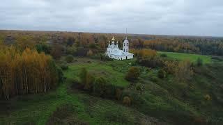 Ярославская область Брейтовский район Семёновское Церковь Михаила Архангела