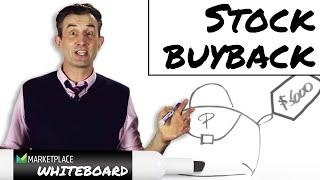 How a stock buyback works  Marketplace Whiteboard