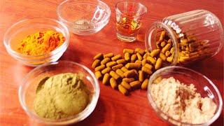 Make your own Powerful Herbal Anti-inflammatory Tablets  DIY Moringa Turmeric Ginger & Honey Pills
