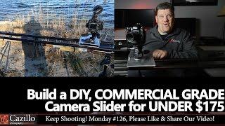 DIY COMMERCIAL GRADE Camera Slider Under $175