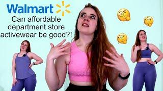 Testing Affordable Department Store Activewear  WalmartAthletic Works Haul  Is It Good?