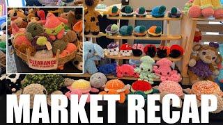 Final May Crochet Market Recap Selling Amigurumi at Craft Markets