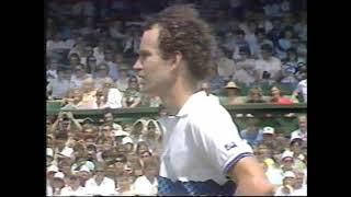 John McEnroe 1985 tantrums and interview