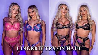 Lingerie Try On Haul *SEXY*  FT. RHIANNON BLUE 