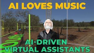 Virtual Assistant AI loves music