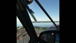 Cedar Point flyby  #microsoftflightsimulator #shorts #cedarpoint #ohio #amusementpark #carboncub