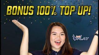 INDOPLAY 100% BONUS