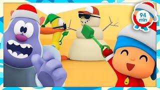  POCOYO ENGLISH - Christmas Carols At The Beach 94 min Full Episodes VIDEOS & CARTOONS for KIDS