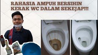 Cara mudah membersihkan toilet