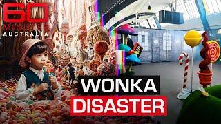 The man behind the viral Willy Wonka disaster speaks out  60 Minutes Australia