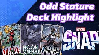 Odd Stature LOVES New Moon Knight  Marvel SNAP Deck Highlight