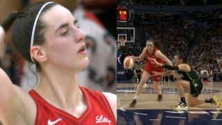 CAITLIN CLARK SHUTS DOWN HER DEFENDER AGAINST MINNESOTA LYNX