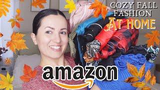 Cozy Fall Fashion Try On Haul 2024  Loungewear Pjs & More  For A Warm Cozy Fall Season at Home