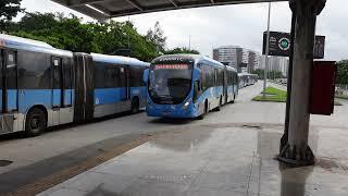 Transoeste Bus Rapid Transit in Rio de Janeiro Brazil 2022