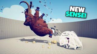 NEW SENSEI VS EVERY UNITS - Totally Accurate Battle Simulator TABS