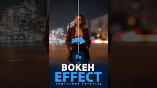 Create bokeh effect blur background in Photoshop