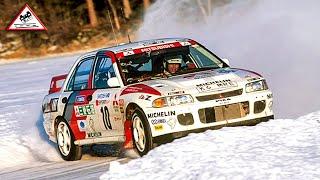 International Swedish Rally 1995  Group A Passats de canto Telesport