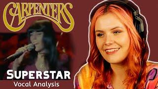 Vocal CoachArranger Reacts to CARPENTERS - “SUPERSTAR” Analysis of the most classy band ever