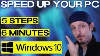 Fix Your Slow Computer - 5 Easy Steps - Windows 10 2023
