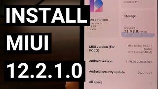 How to Install Stable Beta MIUI 12.2.1.0 on the POCO F2 Pro & Redmi K30 Pro?
