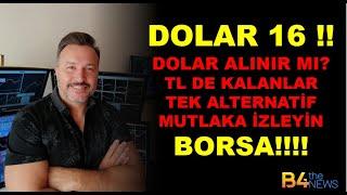  Dolar 16 Tl olur mu?  Borsa öğrenin