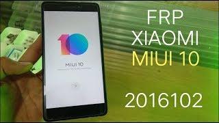 Xiaomi Redmi Note 44X MIUI 10 Bypass FRP