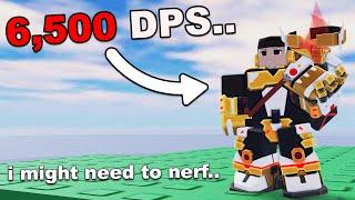 NEW TDX GOLDEN Mine Layer hes OP..  ROBLOX