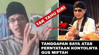  Tanggapan saya untuk Gus Miftah Jongosnya Ba Alwi ‼️