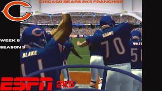 3 Game Win Streak On The Line vs Dem Cowboys Chicago Bears ESPN 2k5 Franchise Wk8S3
