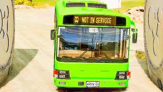 Mix Color buses and Barrier Crash 2 – BeamNG Drive  AnSiN DriveClub