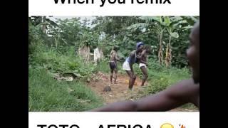 TOTO Africa best funny dance video