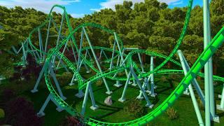 Salamander  Vekoma MK1101 Coaster  NoLimits 2 + FVD++  Coaster 93