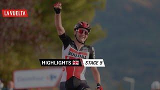 Highlights - Stage 5  La Vuelta 20