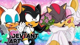 SHADOUGE WEDDING? - Shadow & Rouge Vs Deviantart