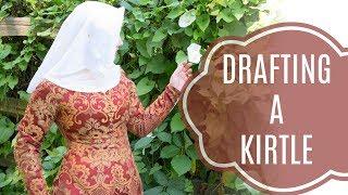 Drafting a Medieval Kirtle Dress Pattern