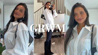 HELP GRWM TO GO OUT OUTFIT MAKEUP & ACCESSORIES  NICOLE ELISE