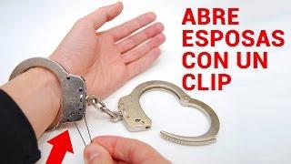 Cómo abrir esposas con un clip - Qué hay dentro de las esposas?